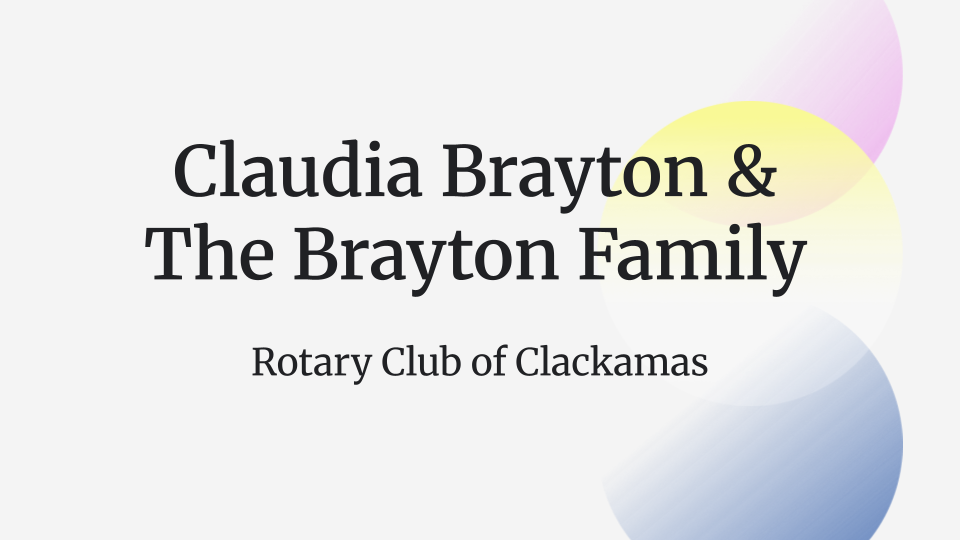 The Brayton Family