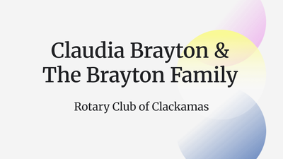 The Brayton Family