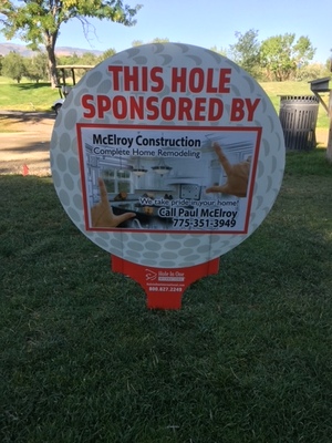 Gold Sponsor - McElroy Construction  - Logo