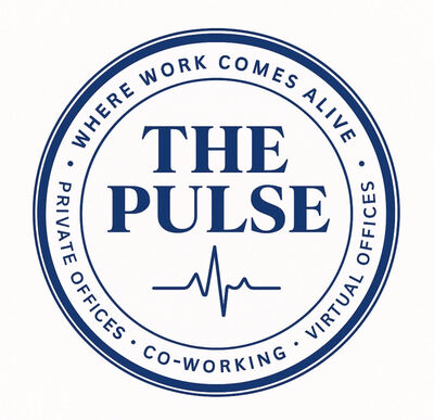 Tee Box Sponsor - Pulse Offices - Logo