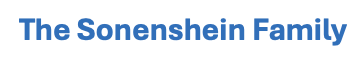 Sonenshein Family