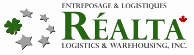Gold Lunch Sponsor - Commanditaire Or de dîner - Réalta Logistics & Warehousing - Logo