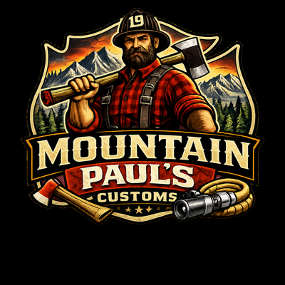 Box Alarm Sponsor (Tee Box Sponsor) - Mountain Pauul's Customs LLC - Logo