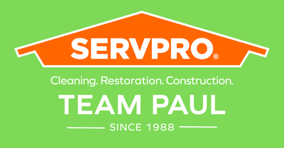 Box Alarm Sponsor (Tee Box Sponsor) - SERVPRO Team Paul - Logo