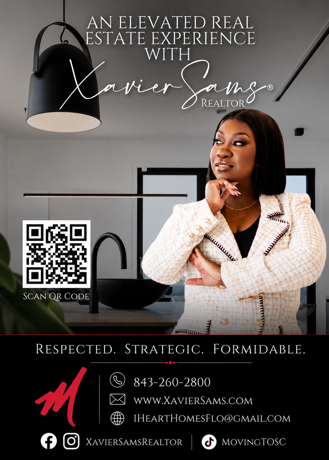 Hospitality Hole Sponsor - Xavier Sams - Logo