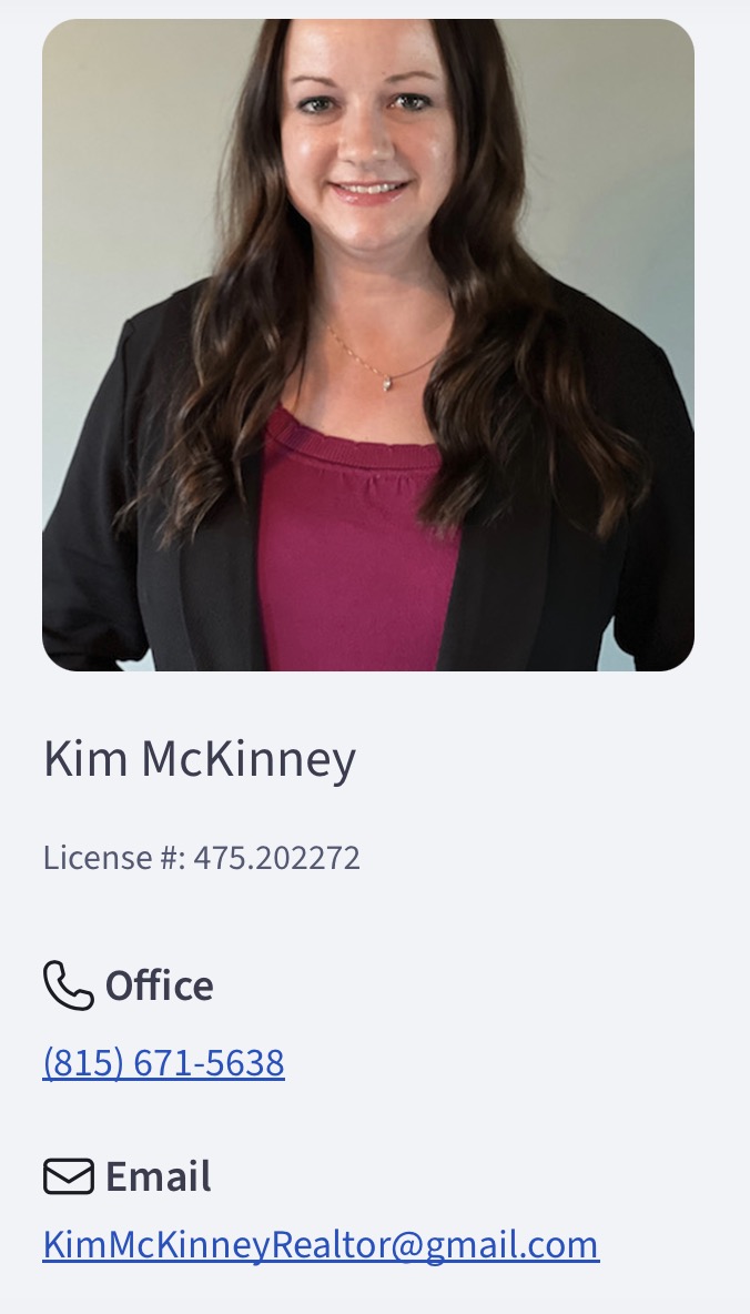 Realtor Kim McKinney