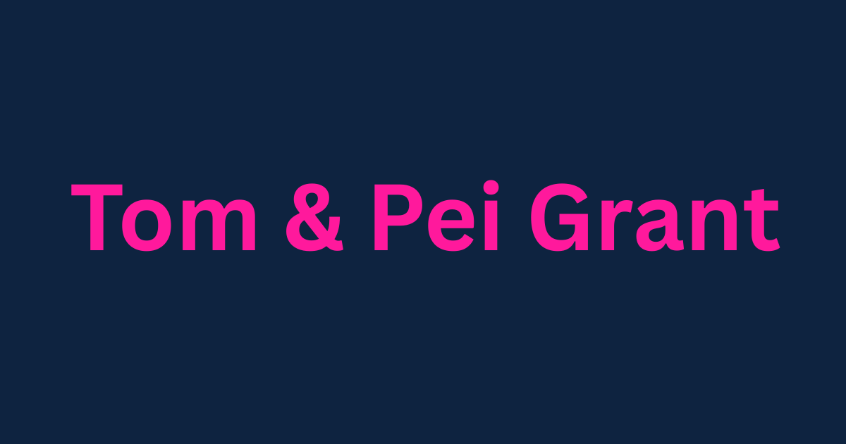 Hope Totes Sponsor ($125) - Tom & Pei Grant - Logo