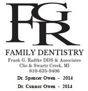 Hole Sponsor - FGR Family Dentistry - Dr. Spencer Owen - 2014 & Dr. Connor Owen - 2014 - Logo