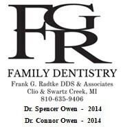 Hole Sponsor - FGR Family Dentistry - Dr. Spencer Owen - 2014 & Dr. Connor Owen - 2014 - Logo