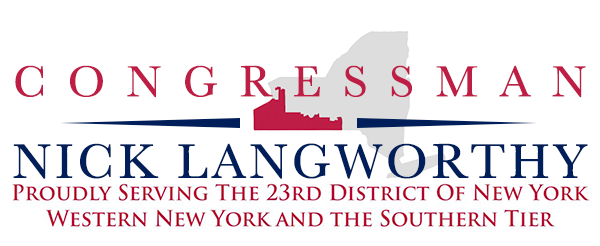Hope Hero Sponsor ($1250) - Congressman Nick Langworthy - Logo