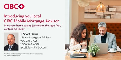 J Scott Davis CIBC Mortgage Advisor