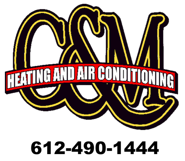 Blue Sponsor - C & M Heating and Air Conditioning - Logo