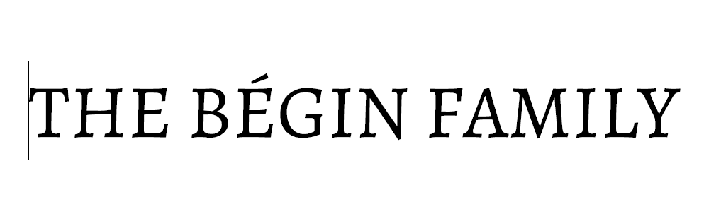 The Begin Family 