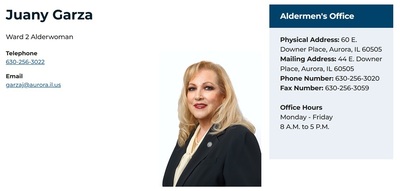 Alderman Juany Garza