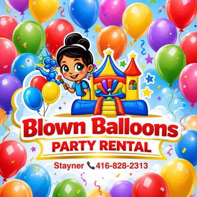 Blown Balloons Party Rental