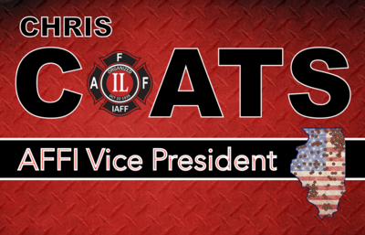 IAFF Vice President Chris Coats