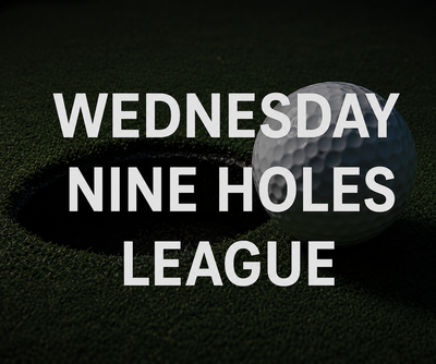 Wednesday Nine Holes League