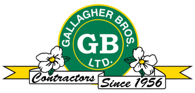 Drinks Hole Sponsor - Gallagher Bros. Contractors  - Logo