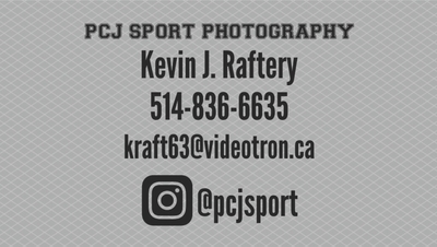Support Sponsor - Commanditaire Soutien - PCJ Sports Photography - Logo