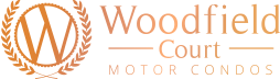 Cart Sponsor - Woodfield Court Motor Condos - Logo