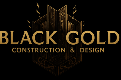 Black Gold Construction Design