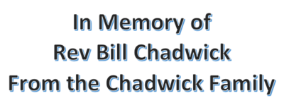 In Memory of Bill Chadwick