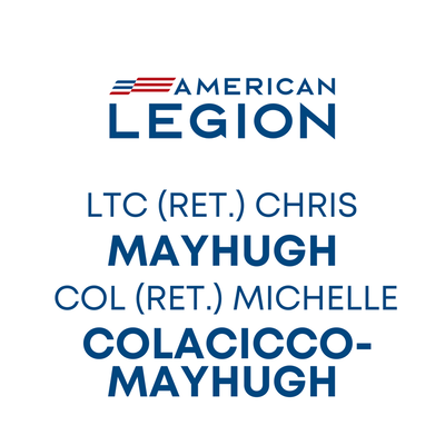 LTC (Ret.) Chris Mayhugh & COL (Ret.) Michelle Colacicco-Mayhugh