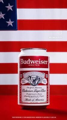 Beverage Cart - Budweiser - Logo