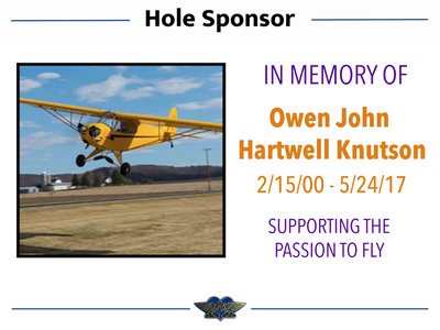Hole Sponsors - In Memory of Owen Knutson - Logo