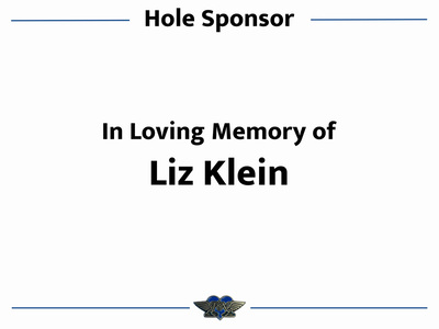 Hole Sponsors - In Memory of Liz Klein  - Logo