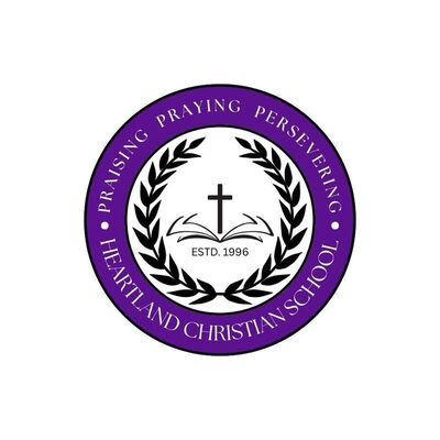 Tee Sponsor - Heartland Christian School - Logo
