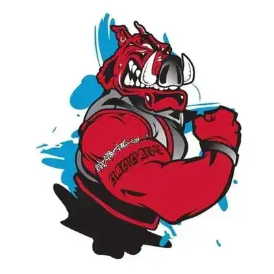 Tee Box Sponsor - Rampage Wrestling Club - Logo