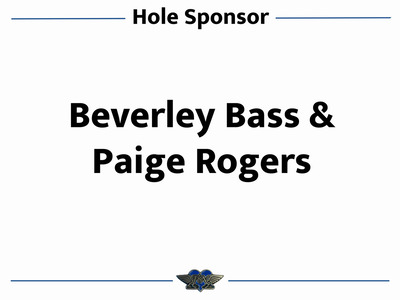 Hole Sponsors - Beverley Bass and Paige Rogers - Logo
