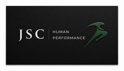 Tee Box Sponsor - JSC human performance - Logo