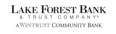Golf Cart Sponsor - Lake Forest Bank & Trust - Logo