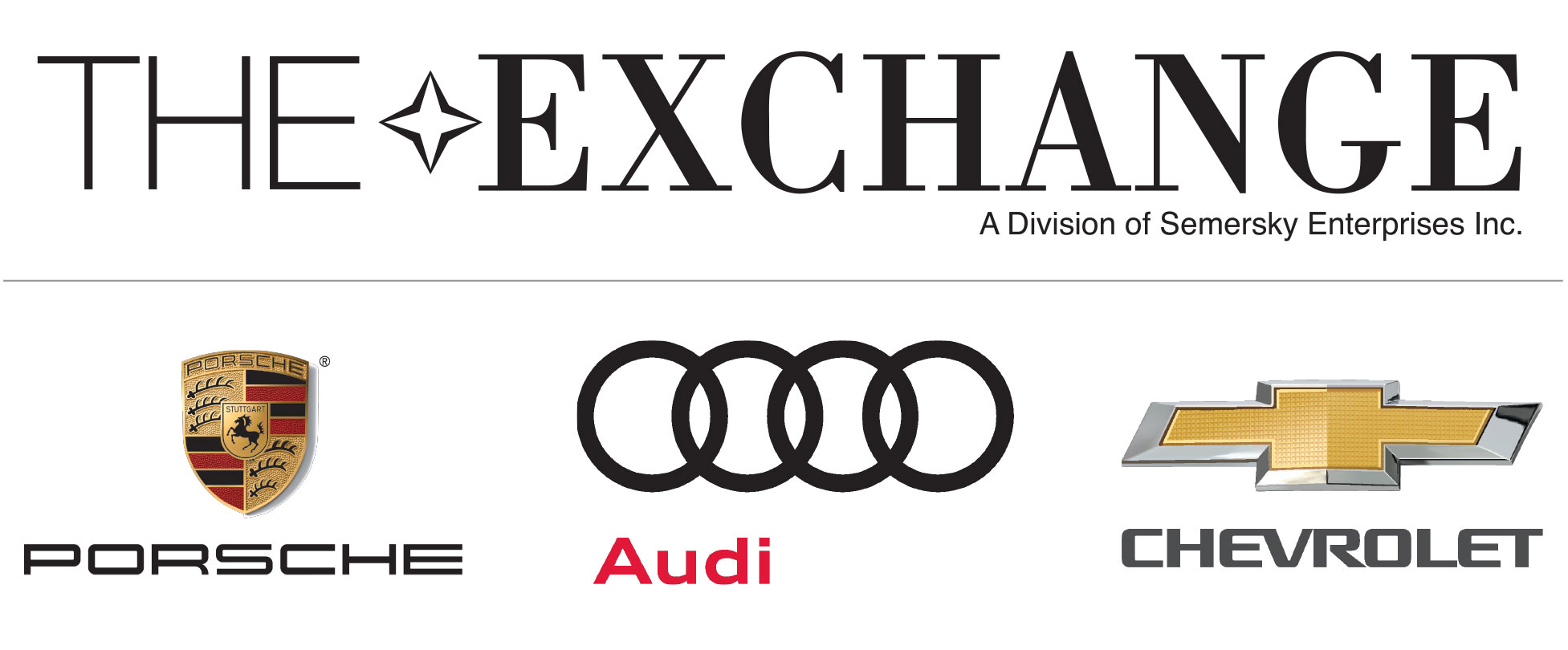 Hole In One Sponsor - The Audi Exchange - Logo