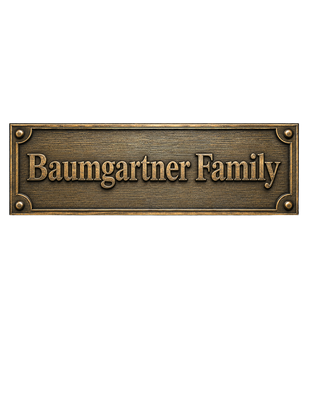 Tee Box Sponsor - Baumgartner Family  - Logo