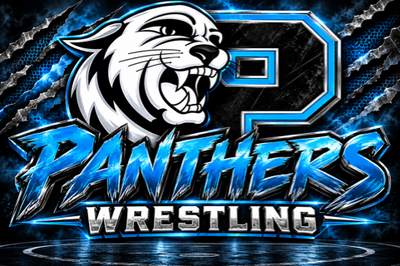 Tee Box Sponsor -  Panthers Wrestling - Logo