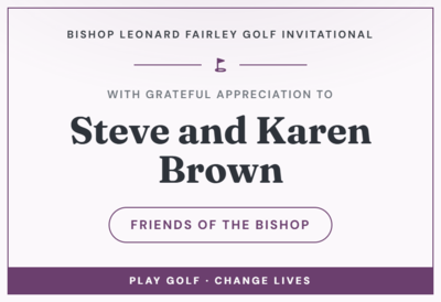 Steve and Karen Brown