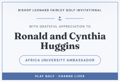 Ronald and Cynthia Huggins