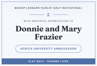 Donnie and Mary Frazier