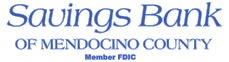 Corporate Sponsor - Savings Bank of Mendocino County - Logo
