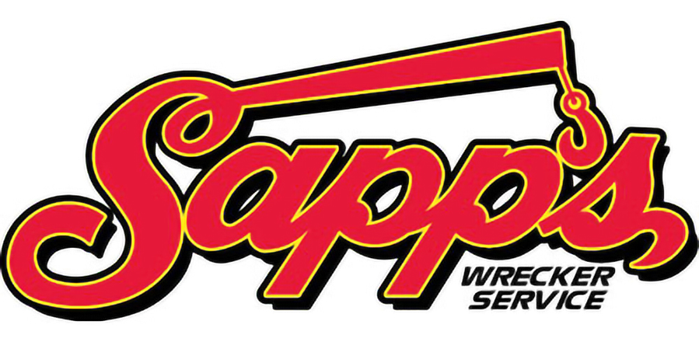 T-shirt Sponsor - Sapps Wrecker Service - Logo