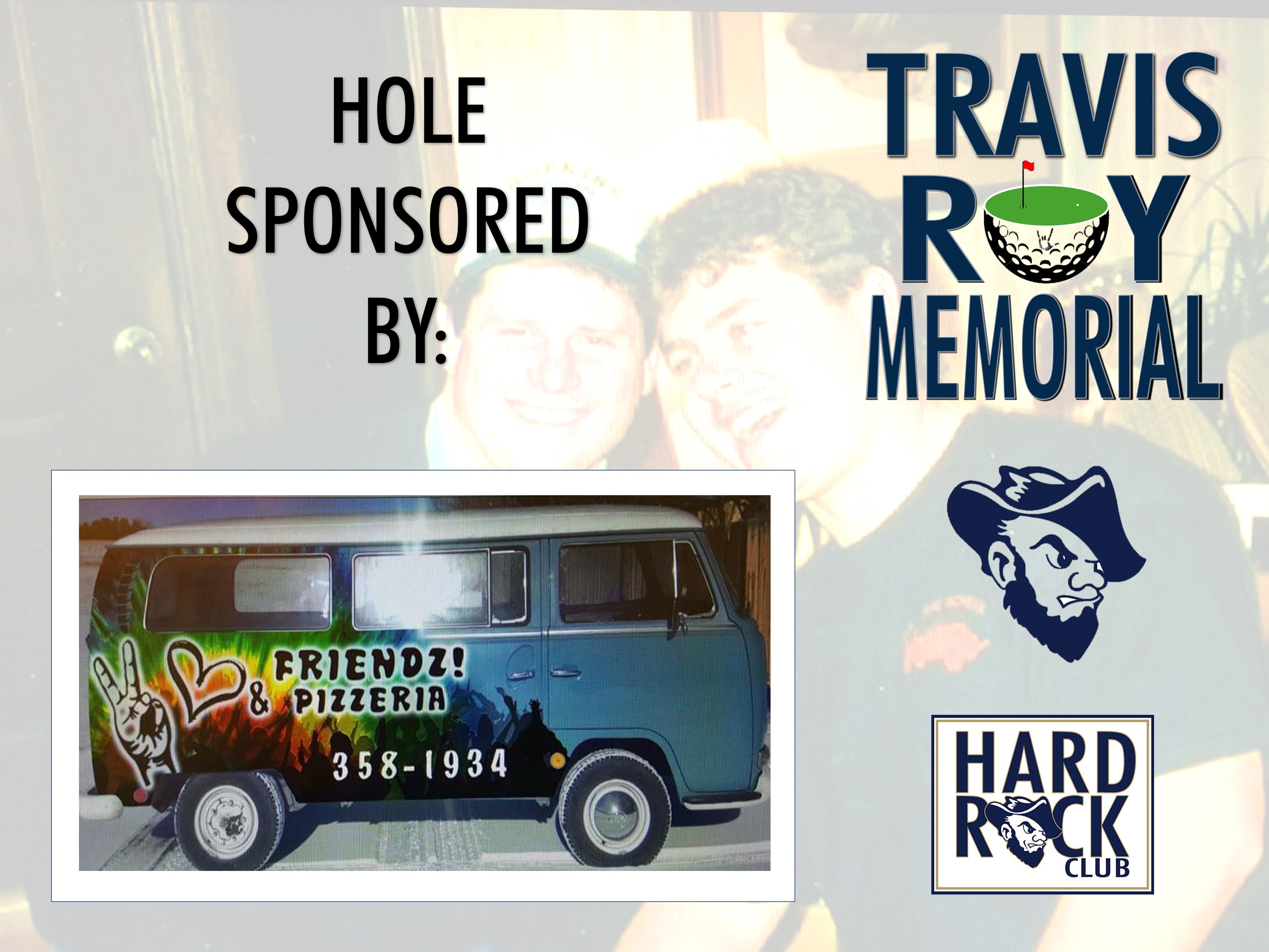 2018 Hole Sponsor - Friendz Pizzeria - Logo