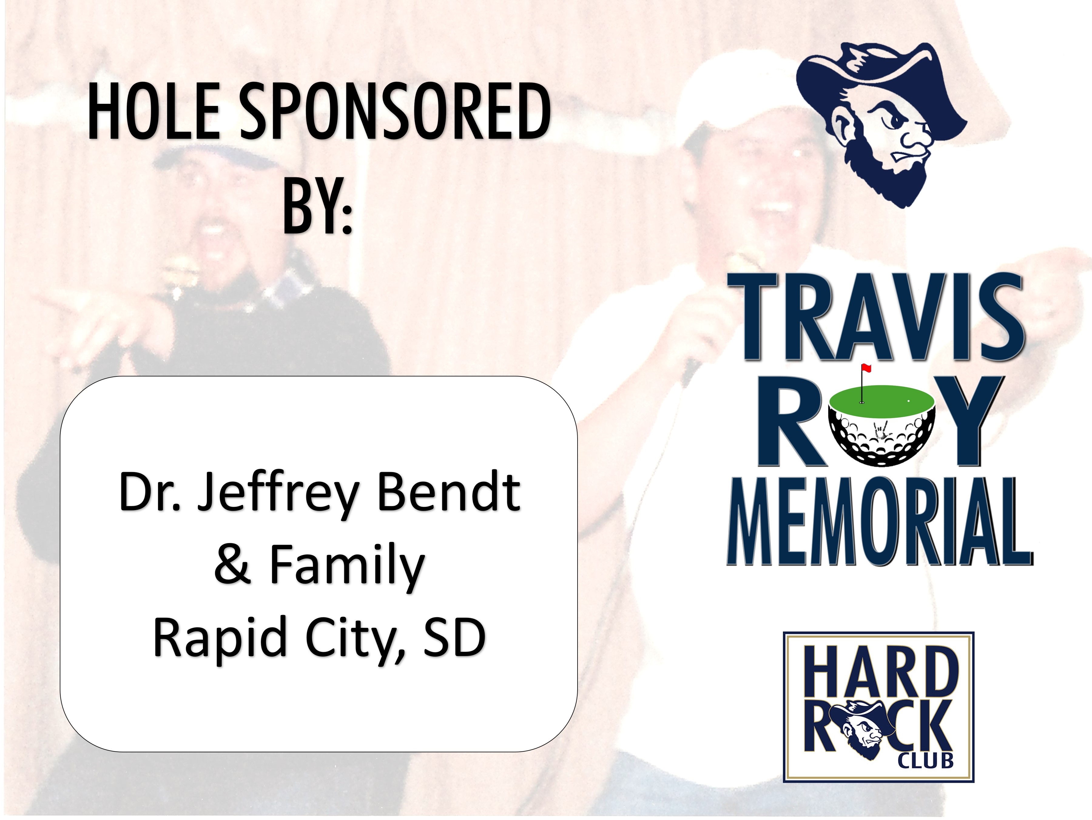 2018 Hole Sponsor - Dr. Jeffrey Bendt and Family - Logo