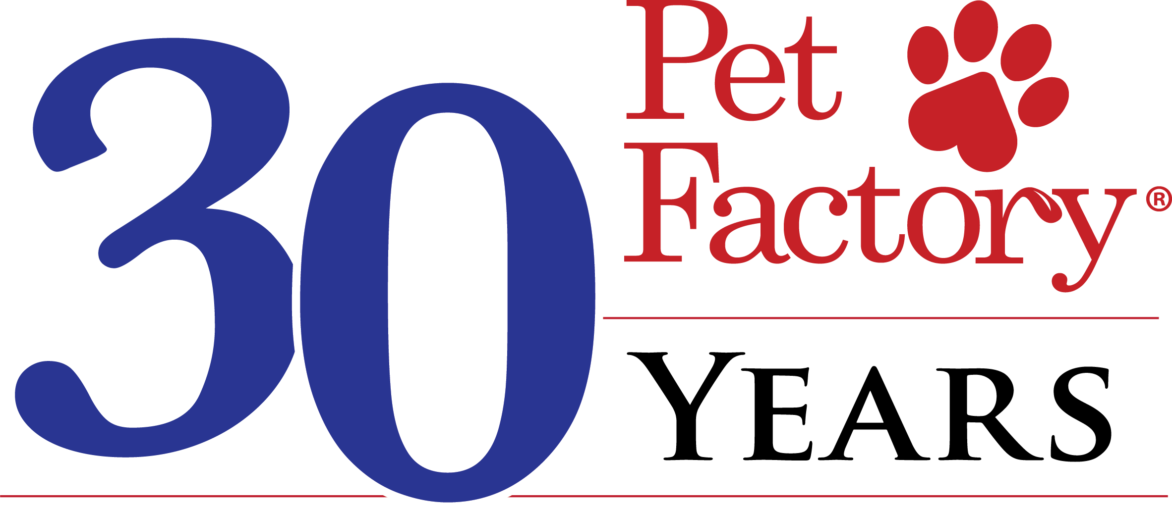 Oasis Sponsor - Pet Factory - Logo