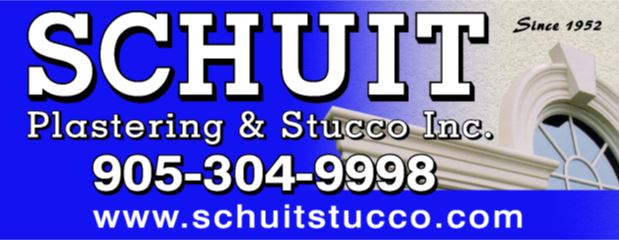 Bronze Sponsor - Schuit Stucco - Logo