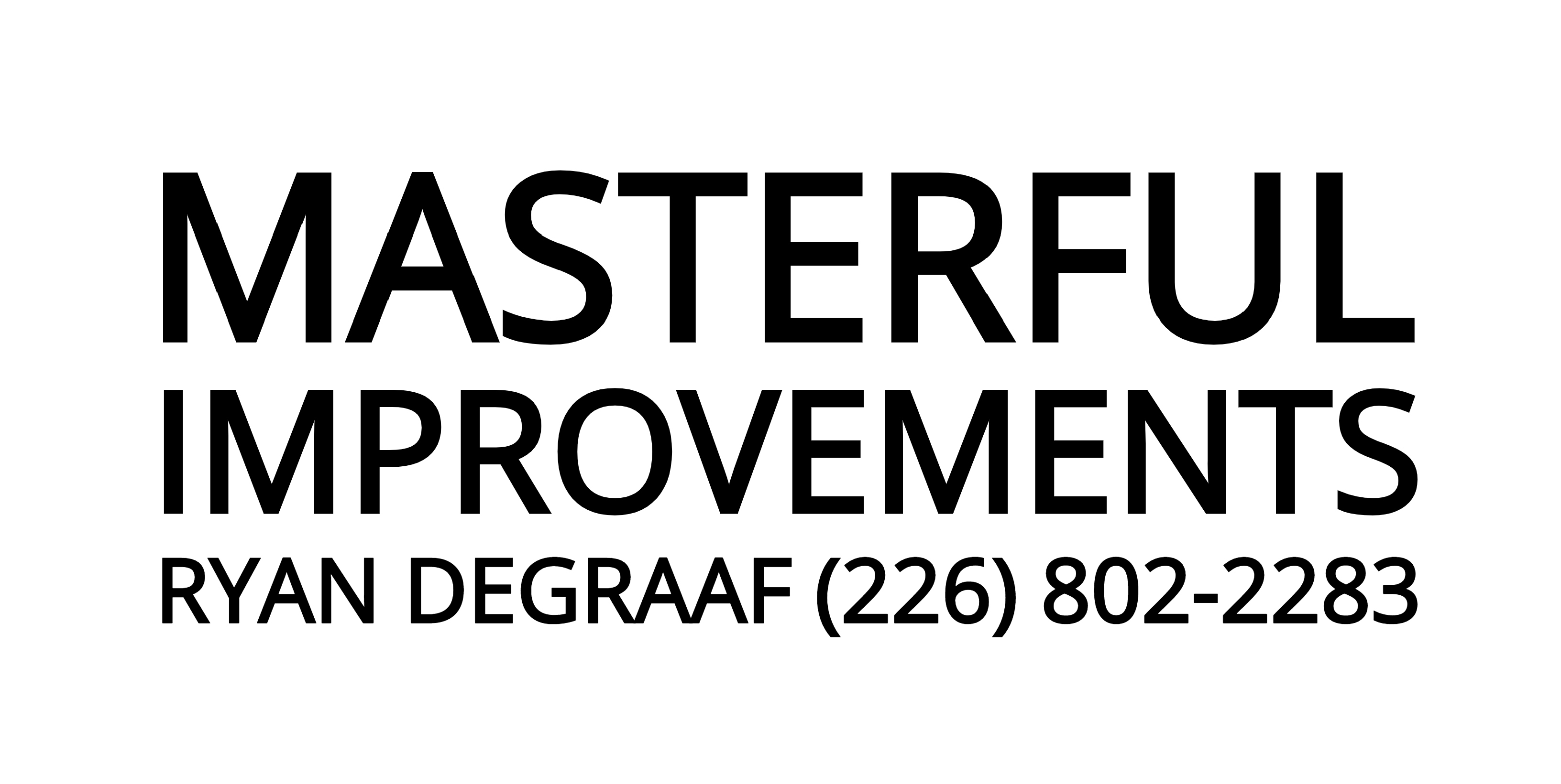 Silver Sponsor - Masterful Improvements - Logo