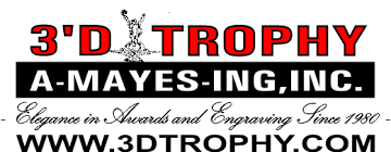 Sponsor - 3'D Trophy - Logo