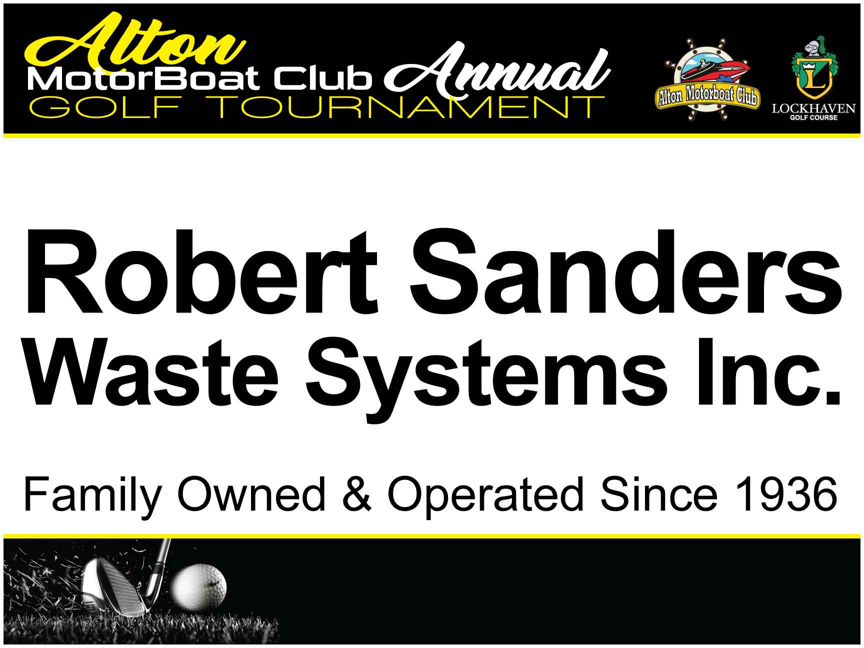 Silver Sponsor - Robert Sanders Waste Systems - Logo